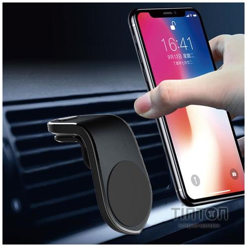 Універсальний автотримач ColorWay Magnetic Metallic Air Vent-1 Black (CW-CHM04-BK)