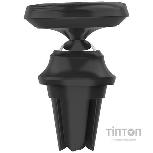 Універсальний автотримач ColorWay Metallic Air Vent-4(360 rotation) magnetic Black (CW-CHM09-BK)