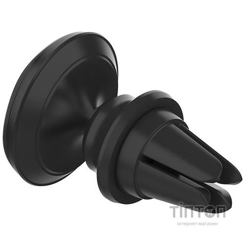 Універсальний автотримач ColorWay Metallic Air Vent-4(360 rotation) magnetic Black (CW-CHM09-BK)