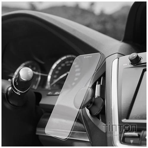 Універсальний автотримач ColorWay Metallic Air Vent-4(360 rotation) magnetic Black (CW-CHM09-BK)