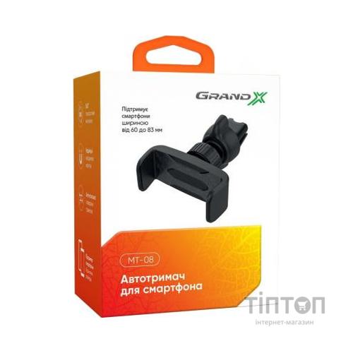 Універсальний автотримач Grand-X Mounting on the Deflector (MT-08)