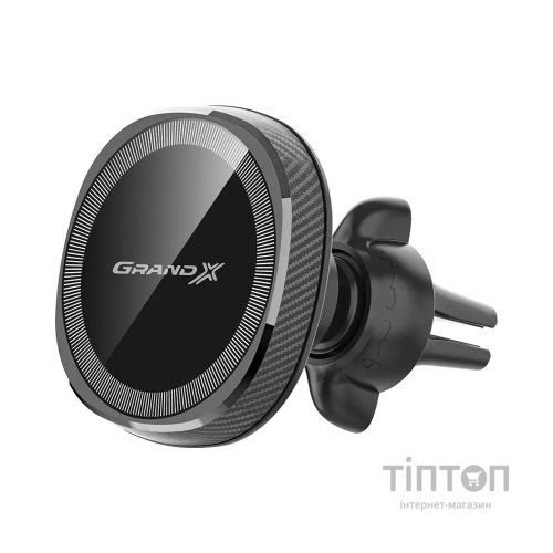 Універсальний автотримач Grand-X MT-15 MagSafe (кріплення на дефлектор) (MT-15)