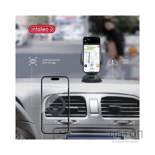 Універсальний автотримач Intaleo CM06GG 20xN52 for MagSafe (1283126576058)