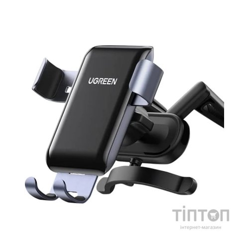 Універсальний автотримач Ugreen LP274 Gravity Phone Holder for Round Air Vent Black (30401)