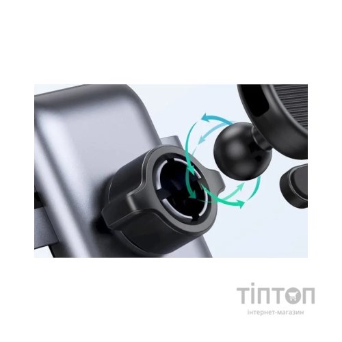 Універсальний автотримач Ugreen LP274 Gravity Phone Holder for Round Air Vent Black (30401)