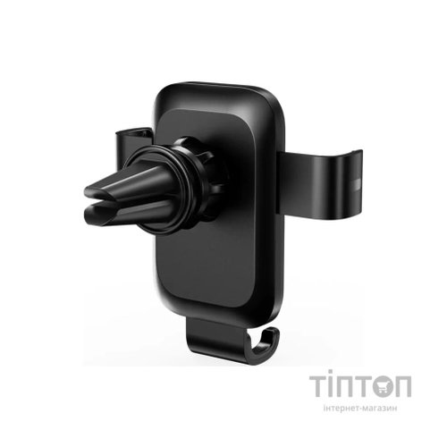 Універсальний автотримач Vention 4.7-7.2" на дефлектор, чорний (KCTB0)