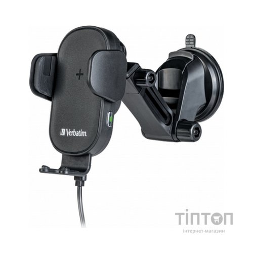 Універсальний автотримач Verbatim FWC-01 with Qi Fast Wireless Car Charger (49552)