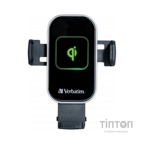 Універсальний автотримач Verbatim FWC-02 with Qi Fast Wireless Car Charger (49553)