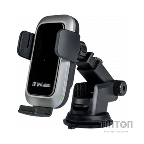 Універсальний автотримач Verbatim FWC-03 with Pro Qi Fast Wireless Car Charger (49554)