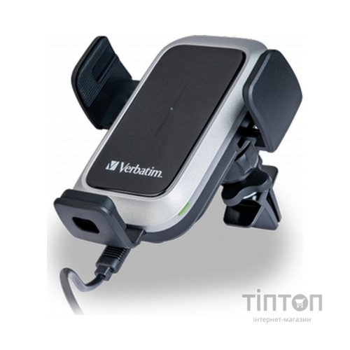 Універсальний автотримач Verbatim FWC-03 with Pro Qi Fast Wireless Car Charger (49554)