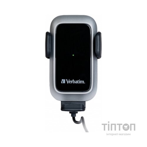 Універсальний автотримач Verbatim FWC-03 with Pro Qi Fast Wireless Car Charger (49554)