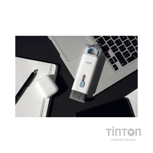 Універсальний чистячий набір 2E for office equipment, 7in1, white-blue (2E-SK7IN1)