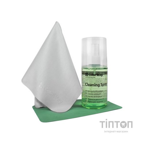 Універсальний чистячий набір ColorWay Cleaning Kit XL for Screens, TVs, PCs (CW-5200)