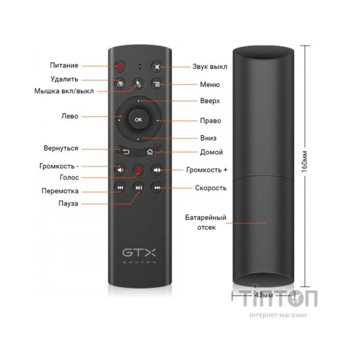 Універсальний пульт Geotex GTX-G20S (8596)