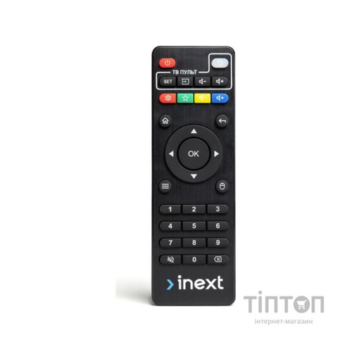 Універсальний пульт iNeXT із зоною програмування до inext TV5, TV5 Ultra, TV4, 4K Ultr (981003)