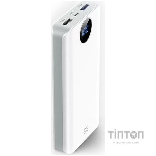 Универсальная мобильная батарея Gusgu Xiamen Mini 80000M 20000 mAh White (GB/T-35590/UA-102807)