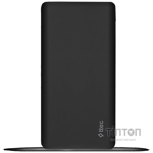 Универсальная мобильная батарея Ttec 10000mAh PowerSlim S Black (2BB135S)