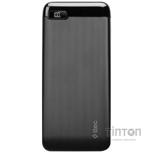 Универсальная мобильная батарея Ttec 20000mAh LCD PD Black (2BB186S)