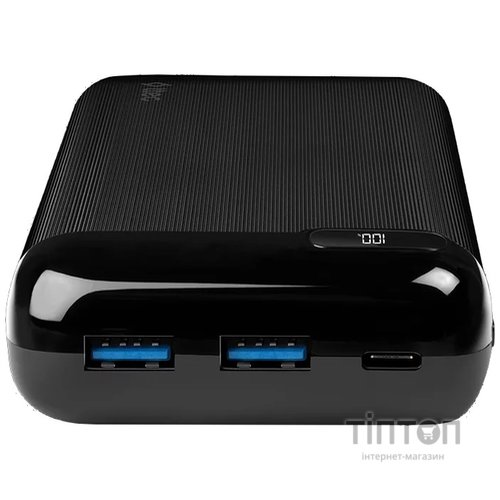 Универсальная мобильная батарея Ttec 20000mAh LCD PD Black (2BB186S)