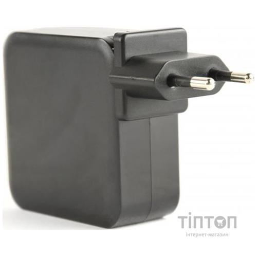 Зарядний пристрій Gembird 60W PD & QC, Type-C, USB-A (NPA-PD60-01)