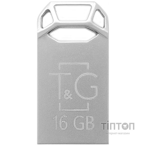 USB 16GB T&G 110 Metal Series Silver (TG110-16G)