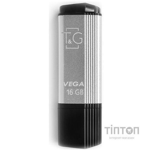 USB 16GB T&G 121 Vega Series Silver (TG121-16GBSL)