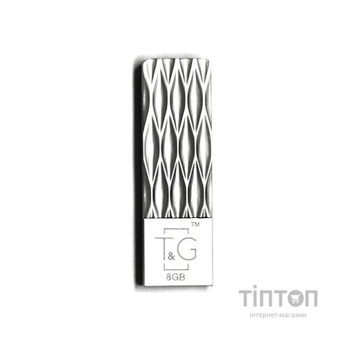 USB флеш накопичувач T&G 4GB 103 Metal Series Silver USB 2.0 (TG103-4G)