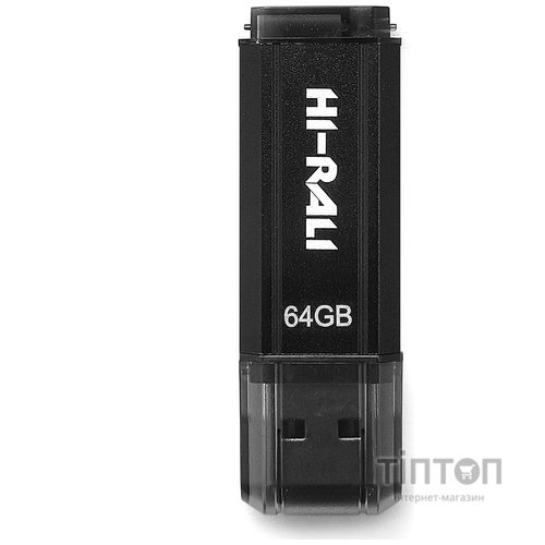 USB 64GB Hi-Rali Stark Series Black (HI-64GBSTBK)