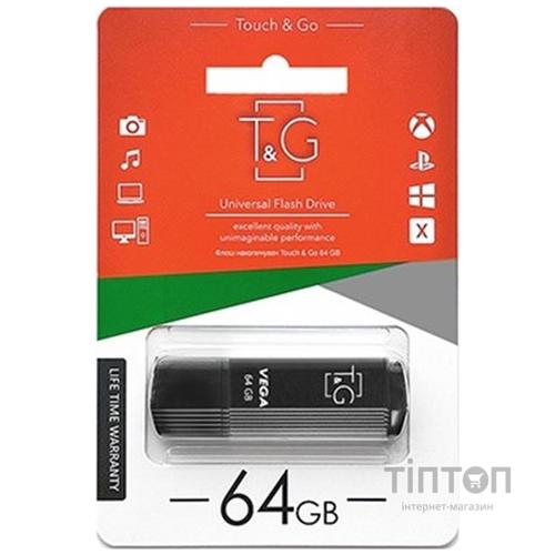 USB 64GB T&G 121 Vega Series Black (TG121-64GBBK)