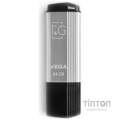 USB 64GB T&G 121 Vega Series Silver (TG121-64GBSL)