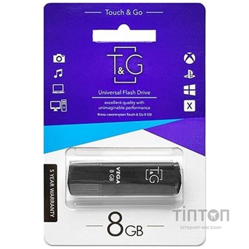 USB 8GB T&G 121 Vega Series Black (TG121-8GBBK)