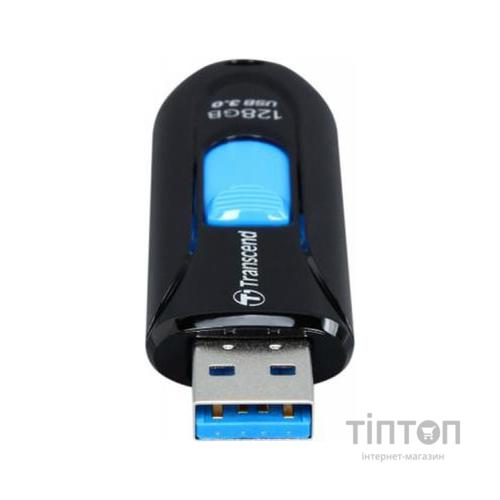 USB флеш 128Gb Transcend JetFlash 790 чорний