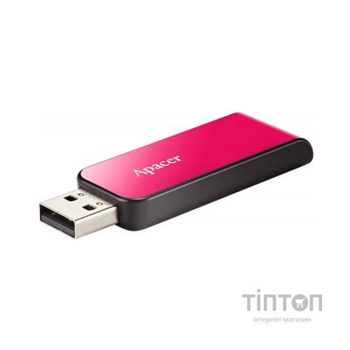 USB флеш 16Gb Apacer AH334 рожевий