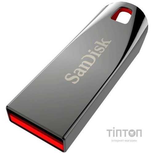 USB флеш 16Gb SanDisk Cruzer Force USB 2.0 срібляста