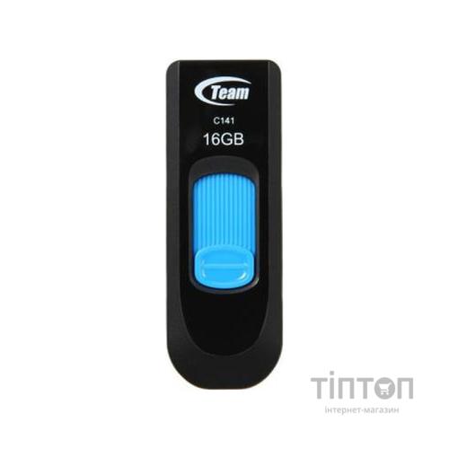 USB флеш 16Gb Team C141 синій/чорний