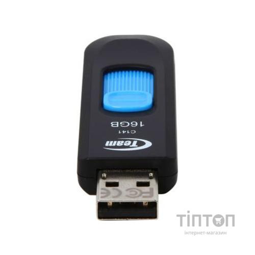 USB флеш 16Gb Team C141 синій/чорний
