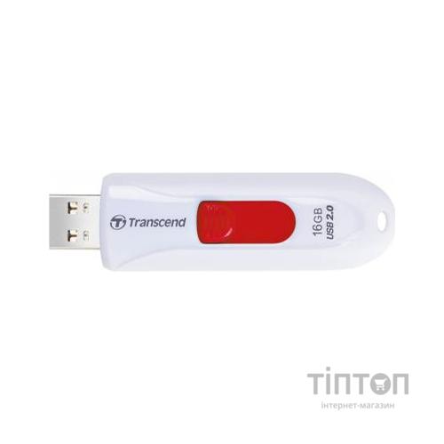 USB флеш 16Gb Transcend JetFlash 590 білий