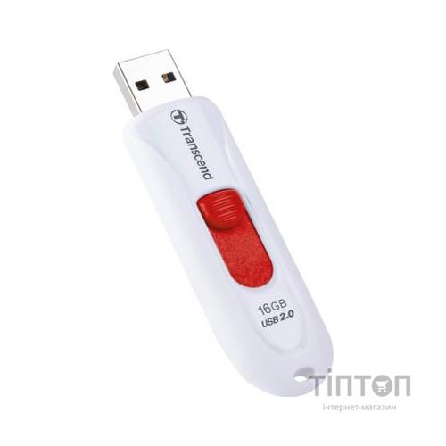 USB флеш 16Gb Transcend JetFlash 590 білий