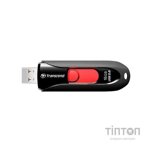 USB флеш 16Gb Transcend JetFlash 590 чорний