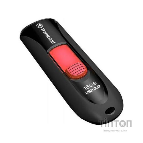 USB флеш 16Gb Transcend JetFlash 590 чорний