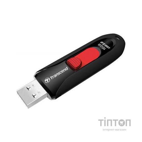 USB флеш 16Gb Transcend JetFlash 590 чорний