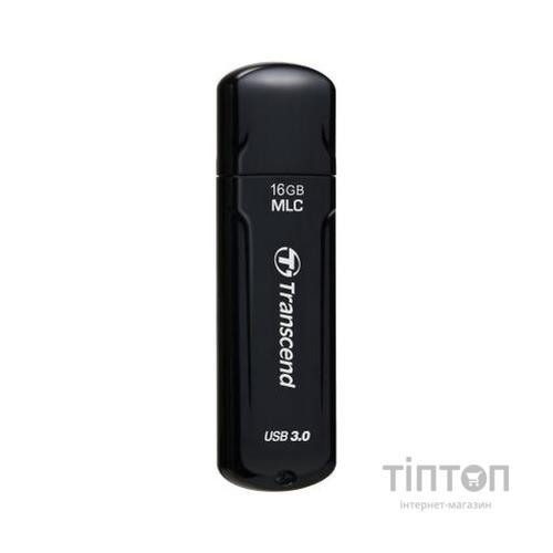 USB флеш 16Gb Transcend JetFlash 750 чорний