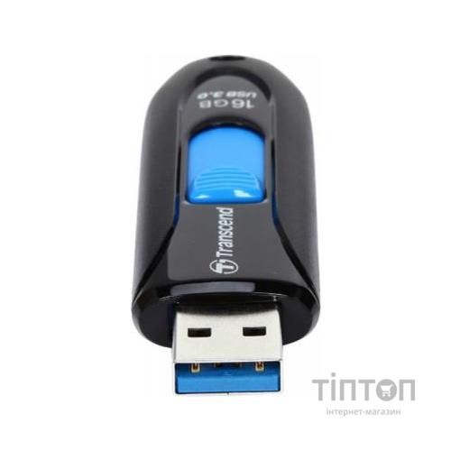 USB флеш 16Gb Transcend JetFlash 790 чорний