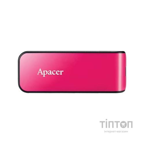 USB флеш 32Gb Apacer AH334 рожевий