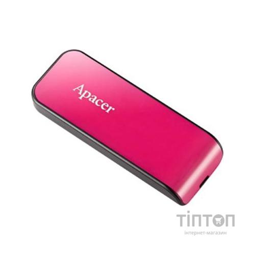 USB флеш 32Gb Apacer AH334 рожевий