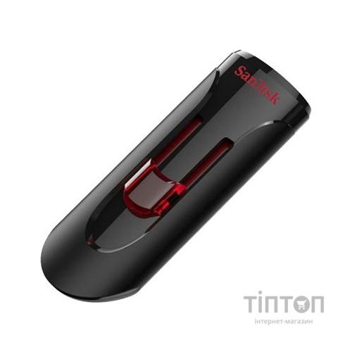 USB флеш 32Gb SanDisk Cruzer Glide чорний/червоний
