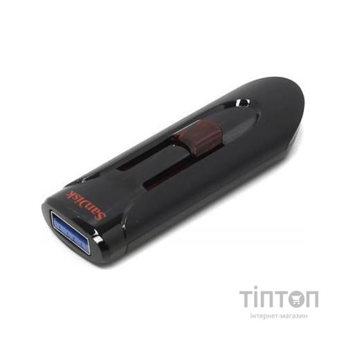 USB флеш 32Gb SanDisk Cruzer Glide чорний/червоний