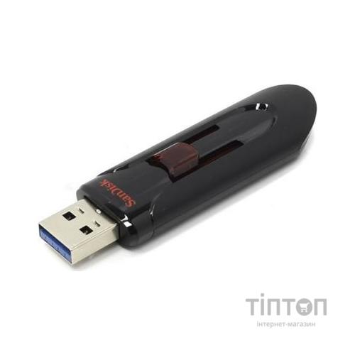 USB флеш 32Gb SanDisk Cruzer Glide чорний/червоний