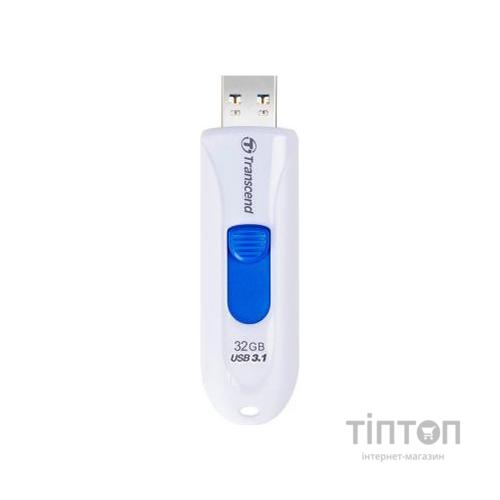 USB флеш 32Gb Transcend JetFlash 790 білий
