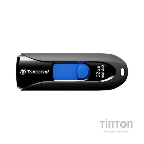USB флеш 32Gb Transcend JetFlash 790 чорний